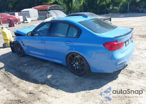 2018 BMW M3 Cs z USA, uszkodzony, nr VIN WBS8M9C59J5J78621